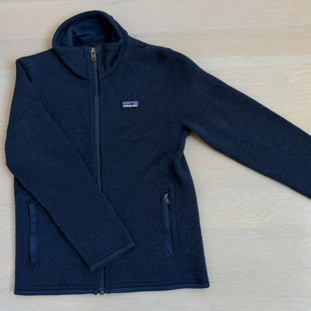 Patagonia Better Sweater Jacket Kids NEW NAVY  Size: S (Ages 7-8) Full Zip